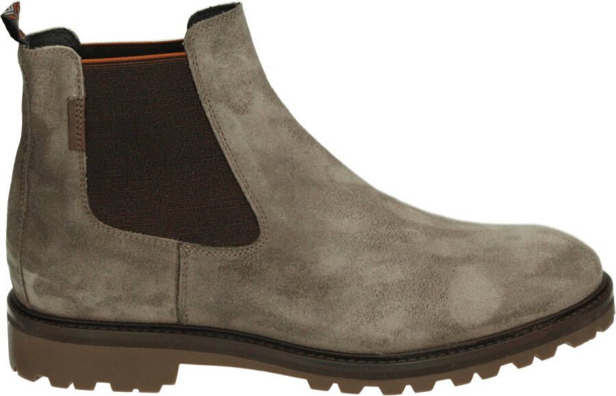 Floris van Bommel STURDI~04.17~~~~~~~~~~~~~~~~~~ Vrije tijd half-hoogPopulaire herenschoenen Taupe - Foto 5