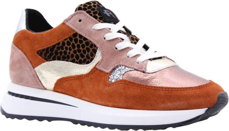 Floris van bommel Sumi 03.09 Orange G-Wijdte Lage sneakers