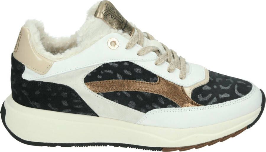 Floris van Bommel SUVI 02.10 Lage sneakersDames sneakers Wit beige