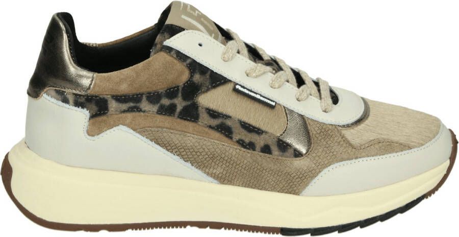 Floris van Bommel SUVI 03.04 Lage sneakersDames sneakers Wit beige