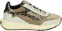 Floris van Bommel Suvi 03.04 suède sneakers met ponyhair taupe beige - Thumbnail 2