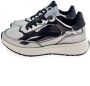 FLORIS VAN BOMMEL Lage Sneakers Dames Sfw-10138 Suvi Maat: 38 5 Materiaal: Leer Kleur: Zilverkleurig - Thumbnail 5