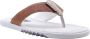 Floris van Bommel Teenslipper shoes Brown Heren - Thumbnail 1