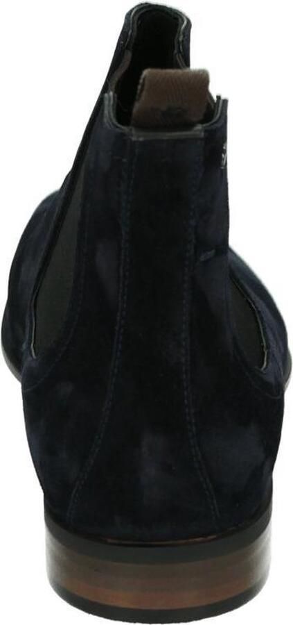 Van Bommel 10342 hoge business schoenen heren blauw 01 darkblue suede 42 5 (8+) - Foto 14