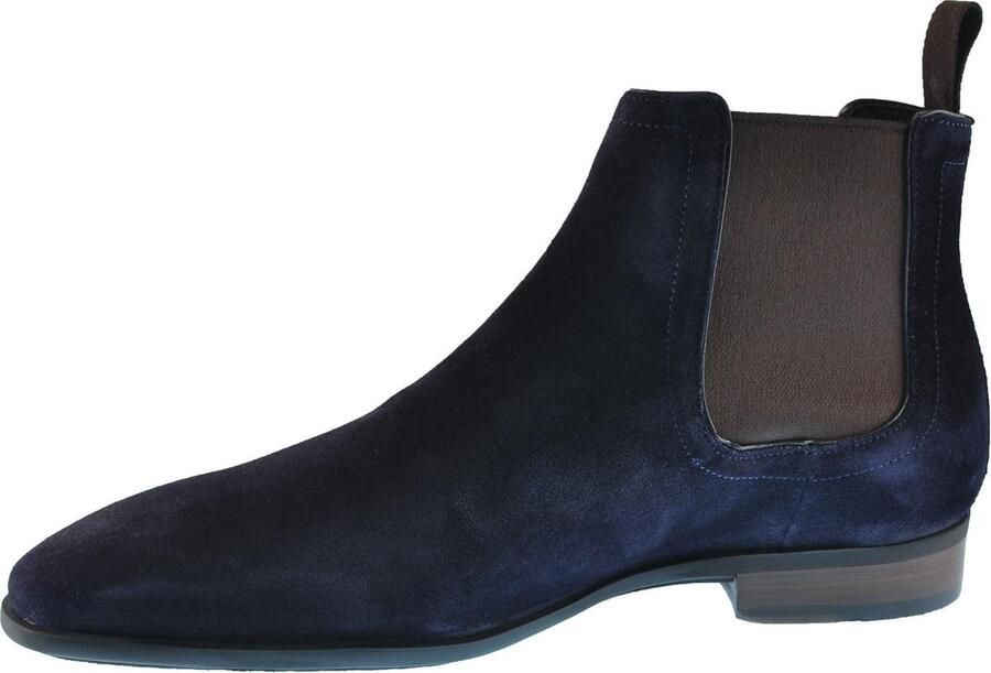 Van Bommel 10342 hoge business schoenen heren blauw 01 darkblue suede 42 5 (8+) - Foto 9