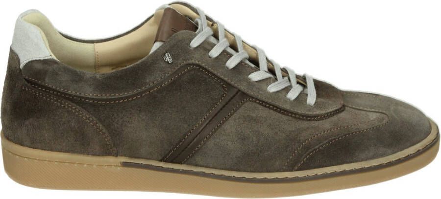 VAN BOMMEL Lage Sneakers Heren Sbm-10024 Bora Maat: 41 5 Materiaal: Suède Kleur: Bruin