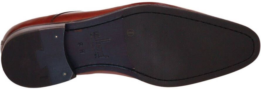 Van bommel Raffa 30118 24-01 Dark Cognac H-Wijdte Veterschoenen