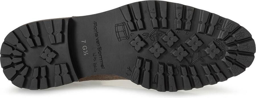 Floris van Bommel Mannen Suède Effen Chelsea laars Laarzen Herenschoenen 20072 Taupe - Foto 17