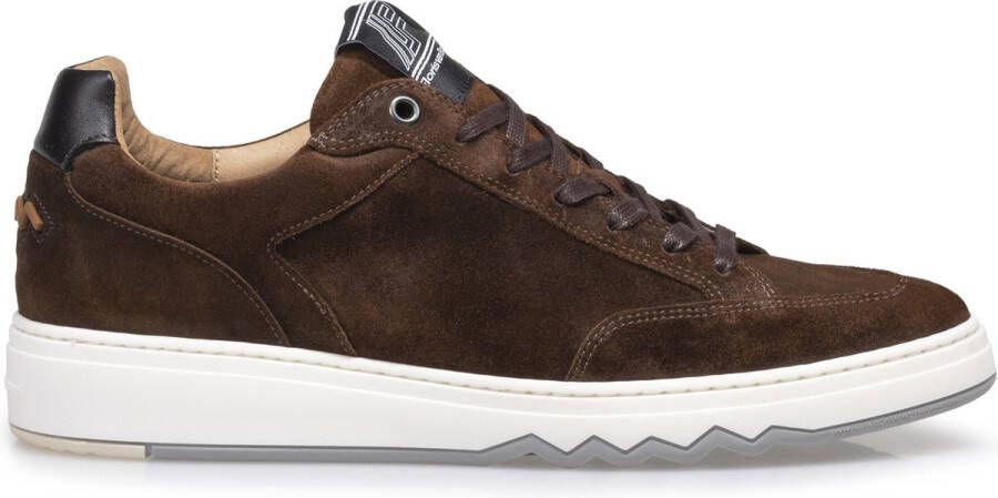 Floris van Bommel Sneakers Heren Lage sneakers Herenschoenen Suède SFM-10183 Bruin - Foto 4