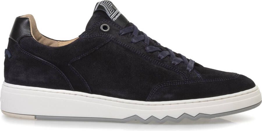 Floris van Bommel Sneakers Heren Lage sneakers Herenschoenen Suède SFM-10183 Blauw - Foto 3