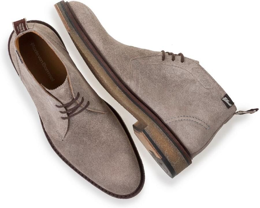 Floris van bommel 50146 De Tanker 04.09 Light Brown H-Wijdte Veter boots