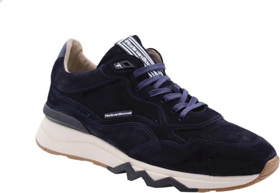 Durmaz Garment Floris van Floris van Bommel van Floris van Bommel Sneakers Heren Lage sneakers Herenschoenen Suède SFM-10136 Blauw - Foto 13