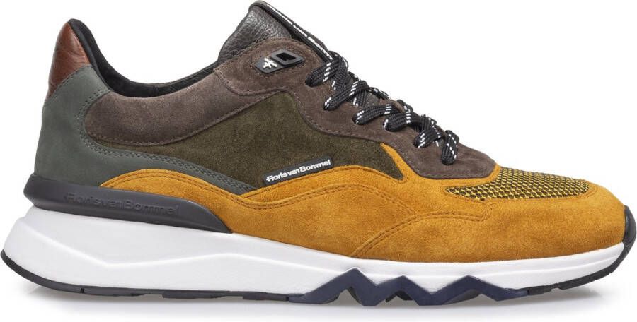 Floris van Bommel DE ZAGER 02.38 Volwassenen Lage sneakersVrije tijdsschoenen Geel - Foto 3