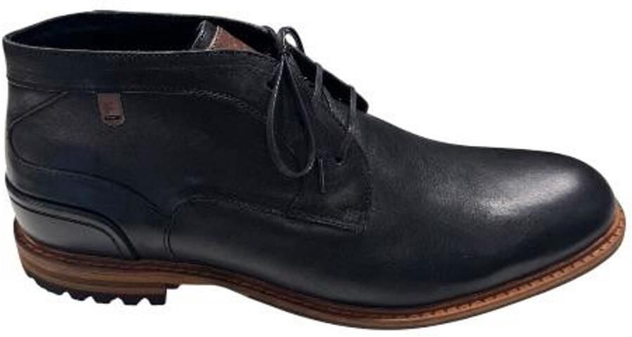 Floris van Bommel Crepi 13.14 leren enkelboots zwart - Foto 4