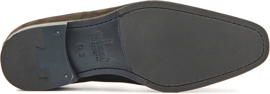 Floris van Floris van Bommel Van Bommel Veterschoenen Heren Schoenen Suède SBM-30145 led Bruin - Foto 6