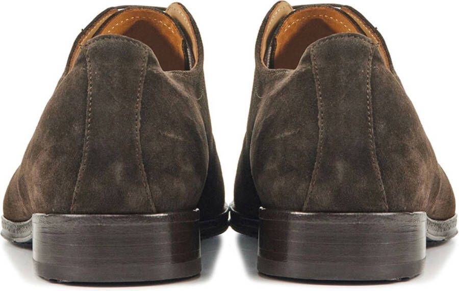 Floris van Floris van Bommel Van Bommel Veterschoenen Heren Schoenen Suède SBM-30145 led Bruin - Foto 4