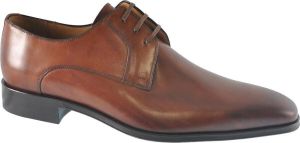 Van bommel SBM 30047 23 01 Cognac Calf G+ Wijdte Veterschoenen