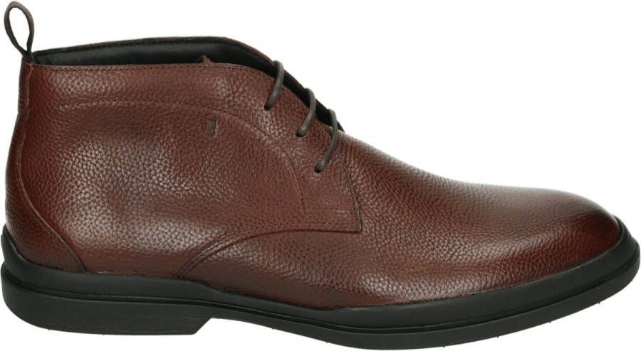 Van Bommel MAGMA 02.04 Vrije tijd half-hoogHeren veterschoenHeren sneakers Cognac