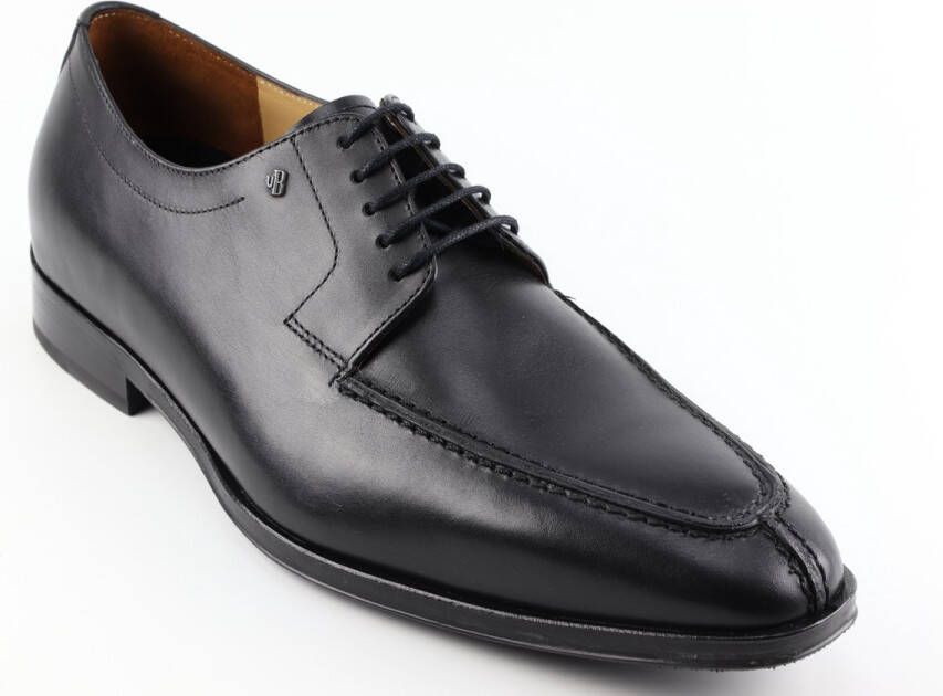 Floris van Bommel Matra 04.02 leren veterschoenen zwart - Foto 4