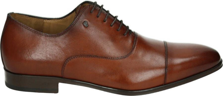 Van Bommel RAFFA~02.00~~~~~~~~~~~~~~~~~~~ Nette herenschoenenHeren veterschoen Cognac