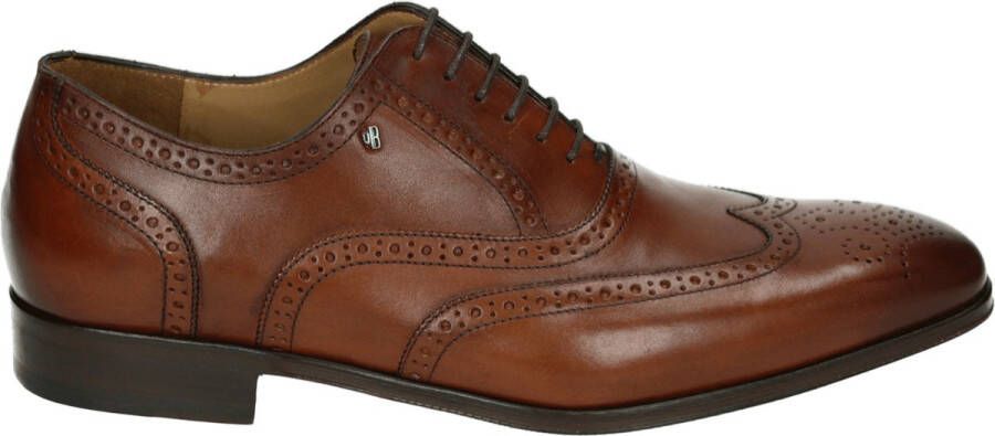 Van Bommel RAFFA~04.00~~~~~~~~~~~~~~~~~~~ Nette herenschoenen Heren veterschoen Cognac