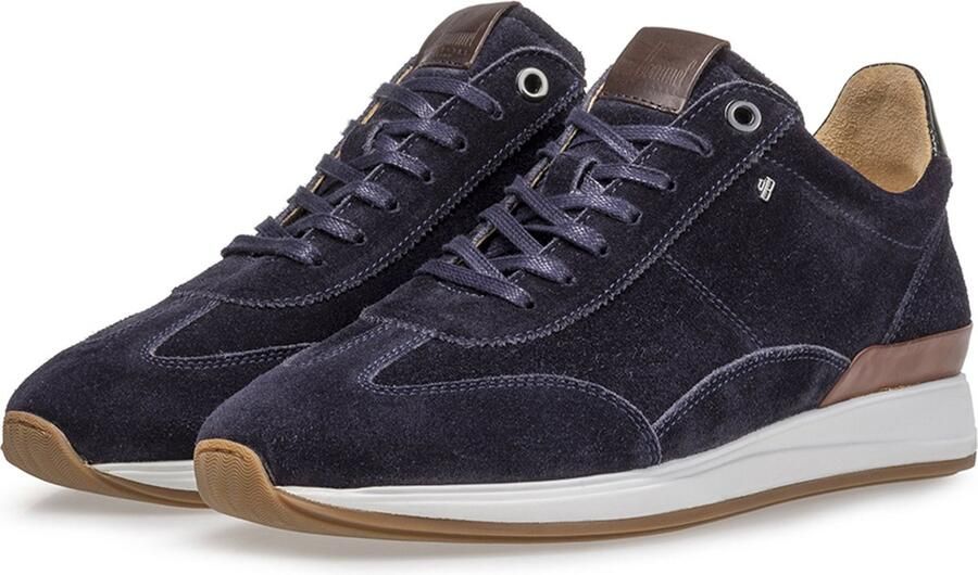 Van Bommel Libra 03.05 sneakers heren blauw 41 01 darkblue suede 40(7 ) - Foto 12