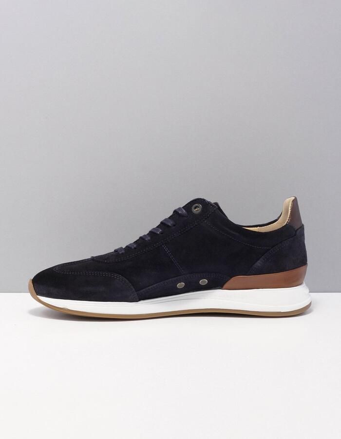 Van Bommel Libra 03.05 sneakers heren blauw 41 01 darkblue suede 40(7 ) - Foto 8