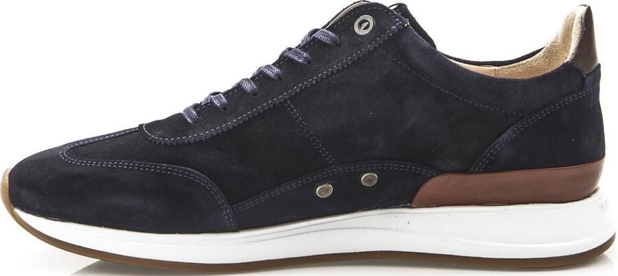 Van Bommel Libra 03.05 sneakers heren blauw 41 01 darkblue suede 40(7 ) - Foto 17