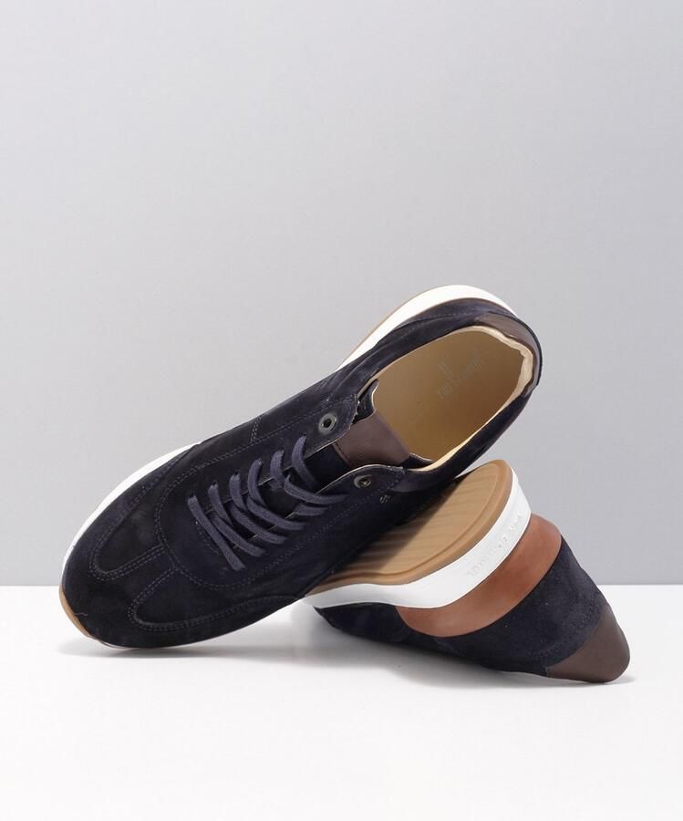 Van Bommel Libra 03.05 sneakers heren blauw 41 01 darkblue suede 40(7 ) - Foto 7
