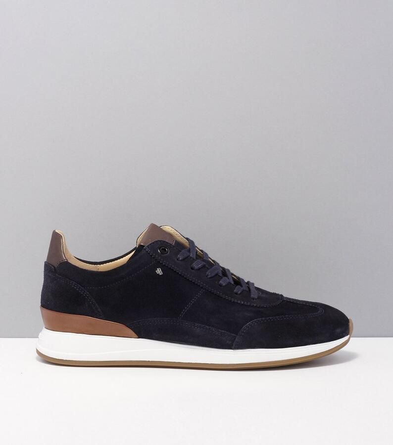 Van Bommel Libra 03.05 sneakers heren blauw 41 01 darkblue suede 40(7 ) - Foto 5