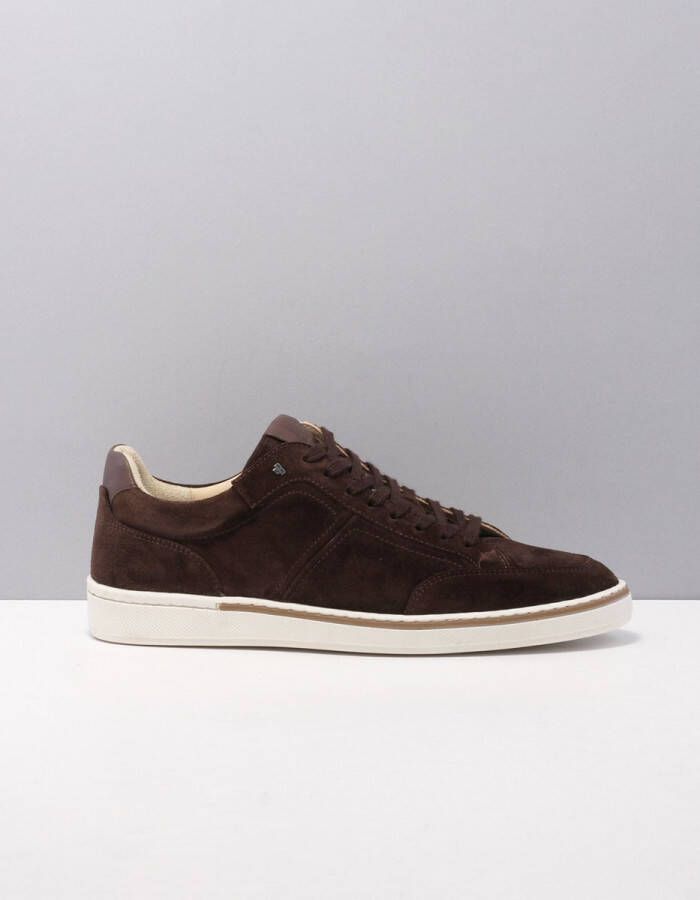 Van Bommel sbm-10019 veterschoenen heren bruin 21-01 darkbrown suede 42 (8)