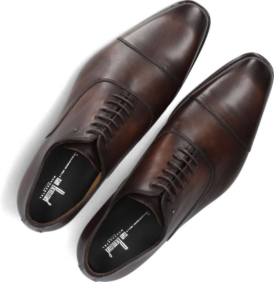 VAN BOMMEL Nette Schoenen Heren Sbm-30088 Raffa Maat: 43 5 Materiaal: Leer Kleur: Bruin - Foto 2