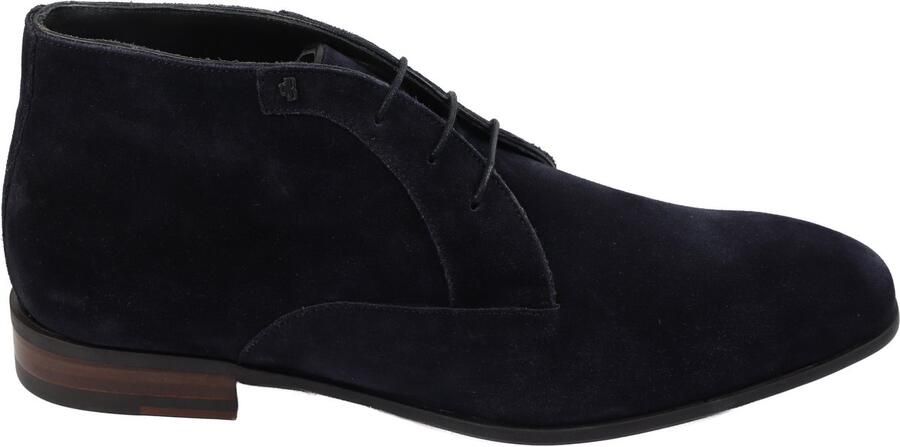 Van Bommel SBM-50022 -41-01 Veterboots Mannen blauw nubuck suede