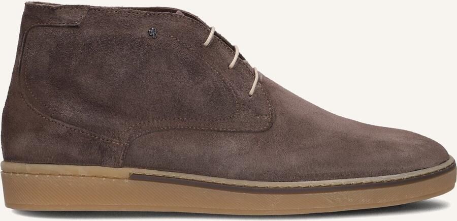 VAN BOMMEL Veterschoenen Heren Sbm-50036 Bora Maat: 46 Materiaal: Suède Kleur: Taupe - Foto 2