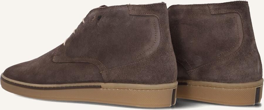 VAN BOMMEL Veterschoenen Heren Sbm-50036 Bora Maat: 45 Materiaal: Suède Kleur: Taupe - Foto 3