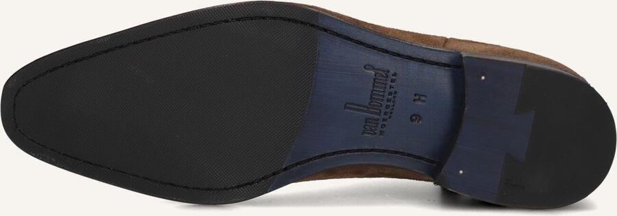 VAN BOMMEL Nette Schoenen Heren Sbm-60014 Raffa Maat: 46 Materiaal: Suède Kleur: Cognac - Foto 3