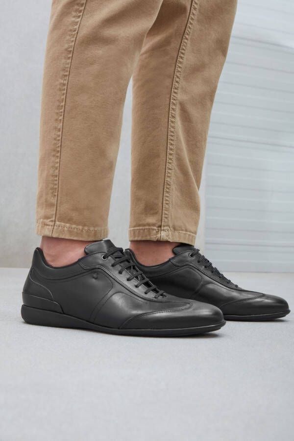 Floris van Floris van Bommel Van Bommel Sneakers Heren Lage sneakers Herenschoenen Leer SBM-10016 Zwart - Foto 4