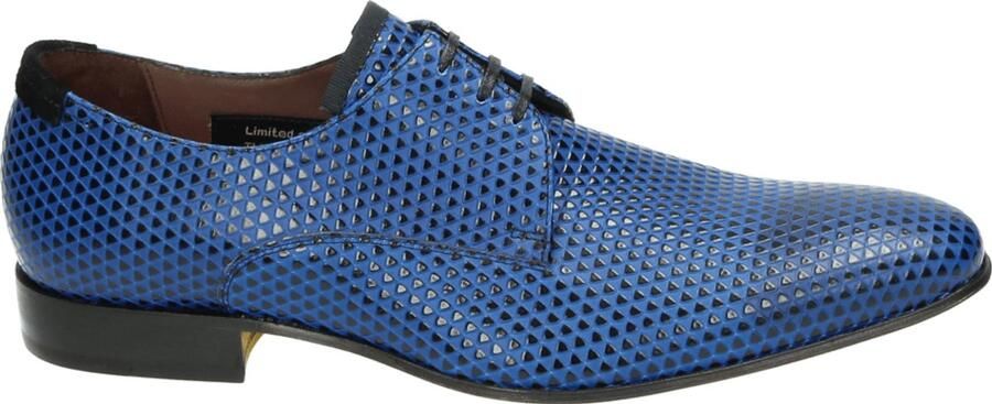 Van Bommel TERRA 06.04 Nette herenschoenen Heren veterschoen Blauw