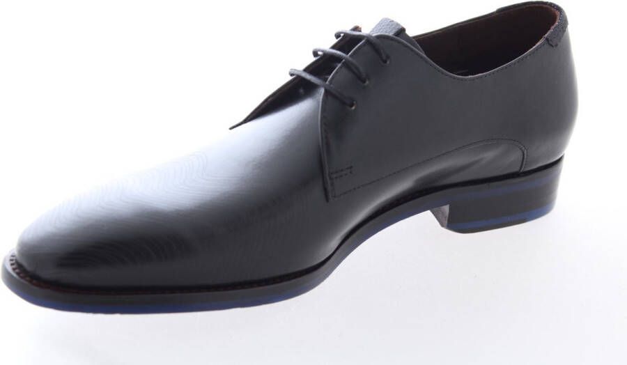 Floris van Bommel Veterschoen Black