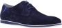 FLORIS VAN BOMMEL Nette Schoenen Heren Sfm-30336 De Stapper Maat: 42⅔ Materiaal: Leer Kleur: Blauw - Thumbnail 2