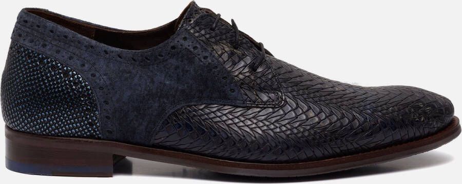 Floris van Bommel NOPPI~38.02~~~~~~~~~~~~~~~~~~~ Lage sneakersVrije tijdsschoenen Heren sneakers Blauw