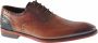 Floris van bommel De Stapper 03.00 Cognac G+Wijdte Veterschoenen - Thumbnail 2