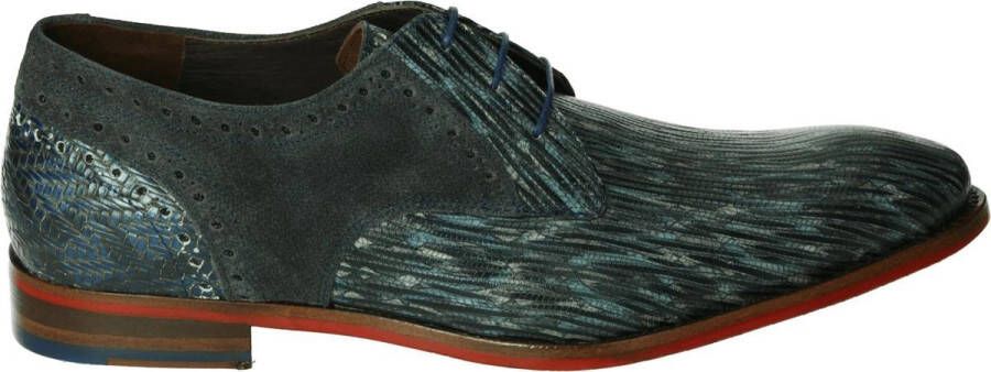 Floris van Bommel Veterschoenen grijs