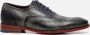 Floris van Bommel 19062 Heren veterschoenPopulaire herenschoenen Kleur: Grijs - Thumbnail 2
