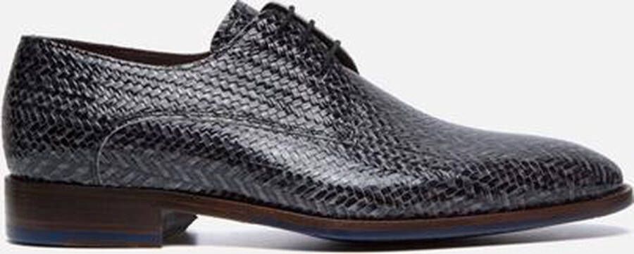 Floris van Bommel Veterschoenen zwart
