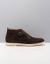 Van Bommel Instappers Heren Gespschoenen Herenschoenen Suède SBM-50040 Bruin - Thumbnail 7