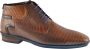 Floris van Bommel 10879 Volwassenen Business half-hoog Kleur: Cognac - Thumbnail 1