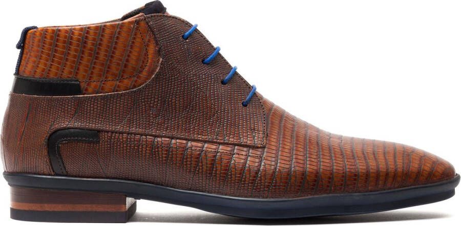 Floris van Bommel 10879 Volwassenen Business half-hoog Kleur: Cognac