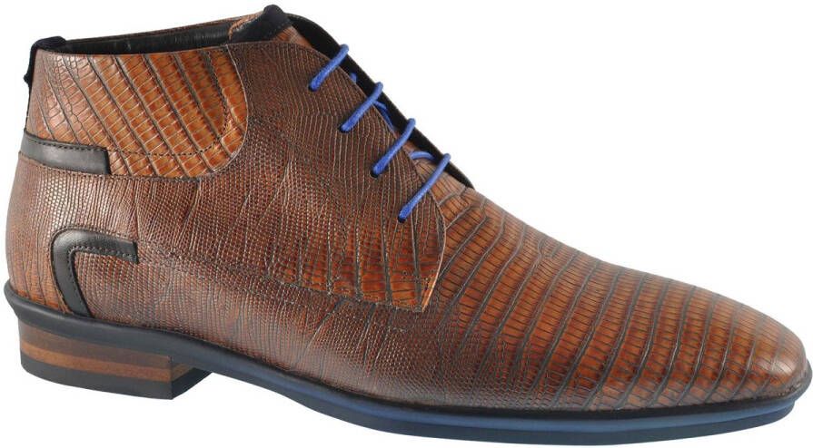 Floris van Bommel 10879 Volwassenen Business half-hoog Kleur: Cognac