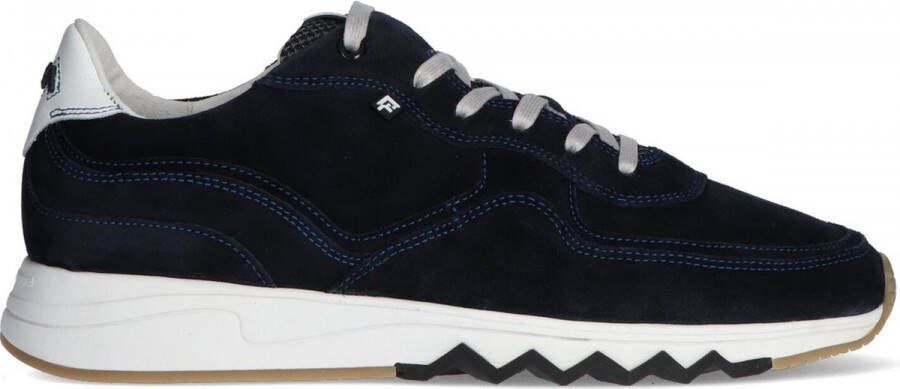Floris van Bommel Vrouwen Suède Lage sneakers Herenschoenen 16397 sue Blauw